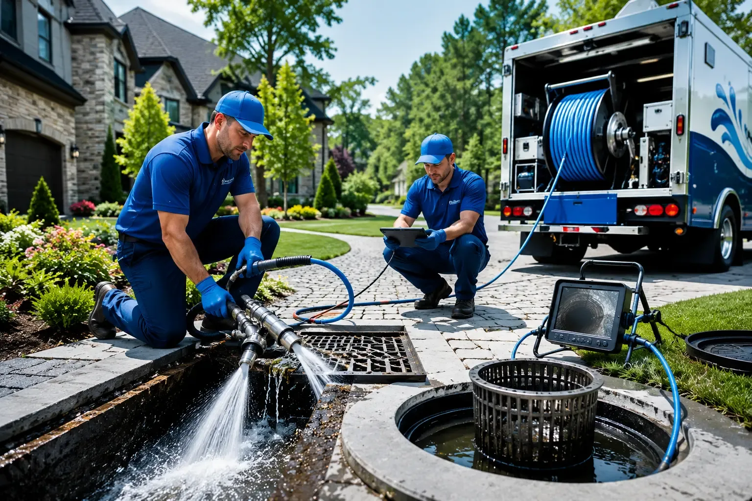 Local outdoor drain cleaning professionals in Lewisville, MN
