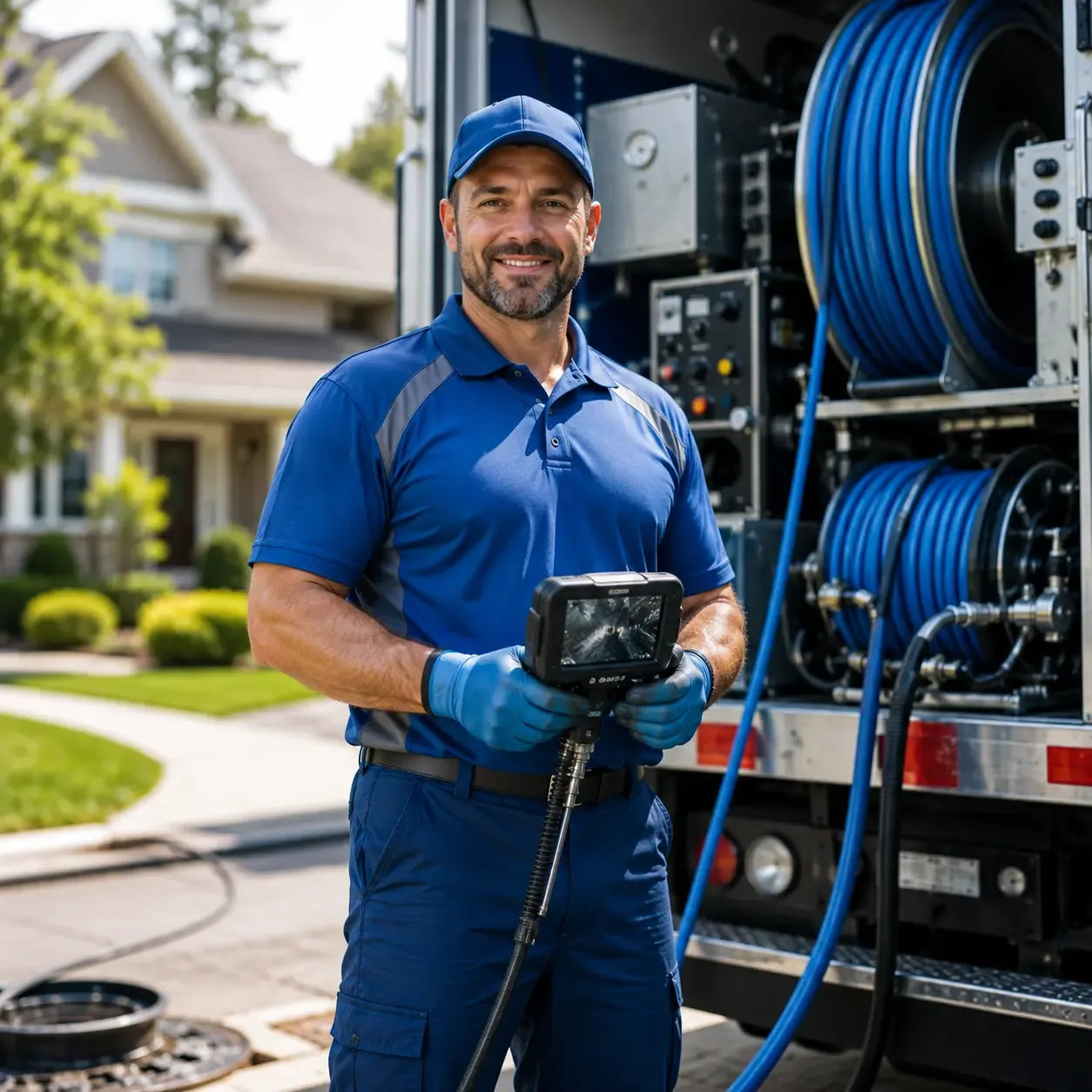 Local outdoor drain cleaning specialists in Lewisville, MN